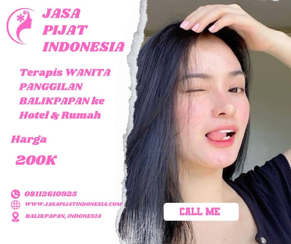 pijat panggilan Balikpapan